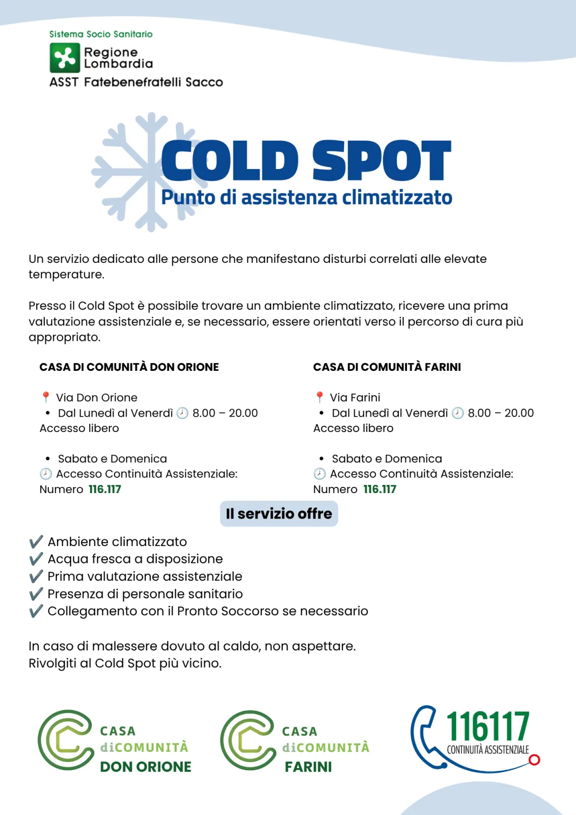 COLD SPOT - CASE DI COMUNITA'